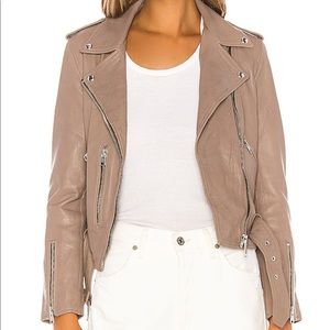 AllSaints Balfern Leather Jacket Size US 6